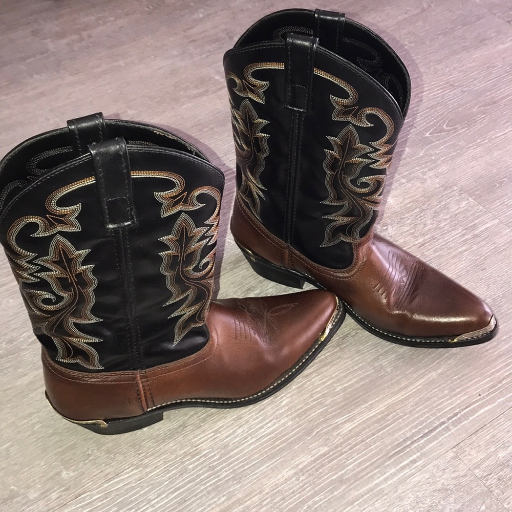Masterson Mens RB913 Cowboy Boots Leather size 11D